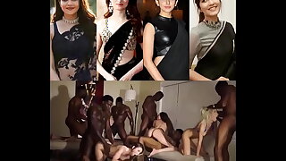 South Indian Actresses GANGBANG Fantasy (FAKE)