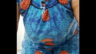Telugu wife shaking boobs