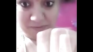 Homely aunty video call