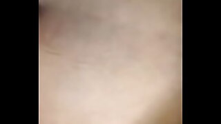 Indian teen open her panty and showing her hairy pussy