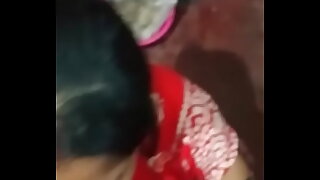 Indian wife eating  nuni