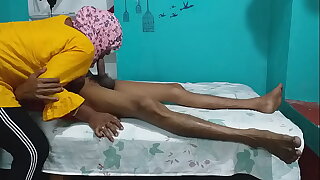 Indian Mom Pampa blowjob and fuck with her real son