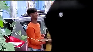 Indian Couple Public Romance part 4