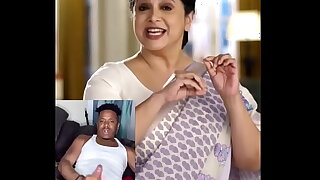 Masturbation for hot Indian MILF actress.