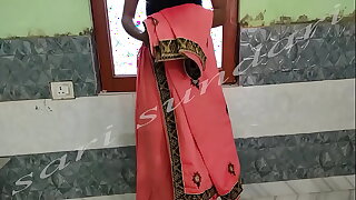 Sari draping desi style
