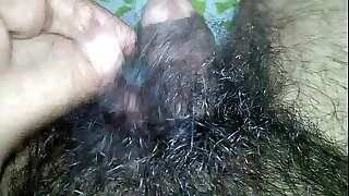 Indian hairy armpit of Pinki Bhabhi showing by husband Jeet