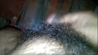 Indian wife Pinki Bhabhi doing handjob and cumming in toilet to her husband Jeet