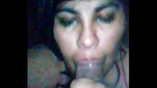 Fat Indian Giving Some Guy A Blowjob