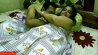 Indian hot xxx Innocent Bhabhi 2nd time sex with husband friend!! Please don'_t cum inside!