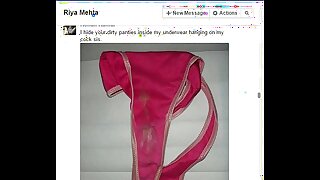 Indian brother rohan fucks sister riya on facebook chat