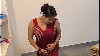 Zabardast chudai non stop red saree