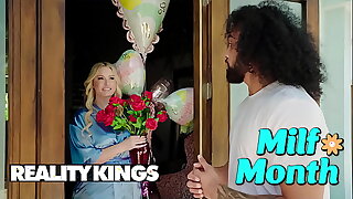Curvy Jenna Starr Is All Alone On Mother'_s Day Until James Rings Her Bell Ready To Satisfy Her Needs - REALITY KINGS