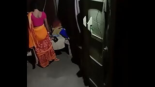 Village Bhabhi Sex with Devar In Night.
