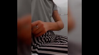 Indian girl showing her pussy